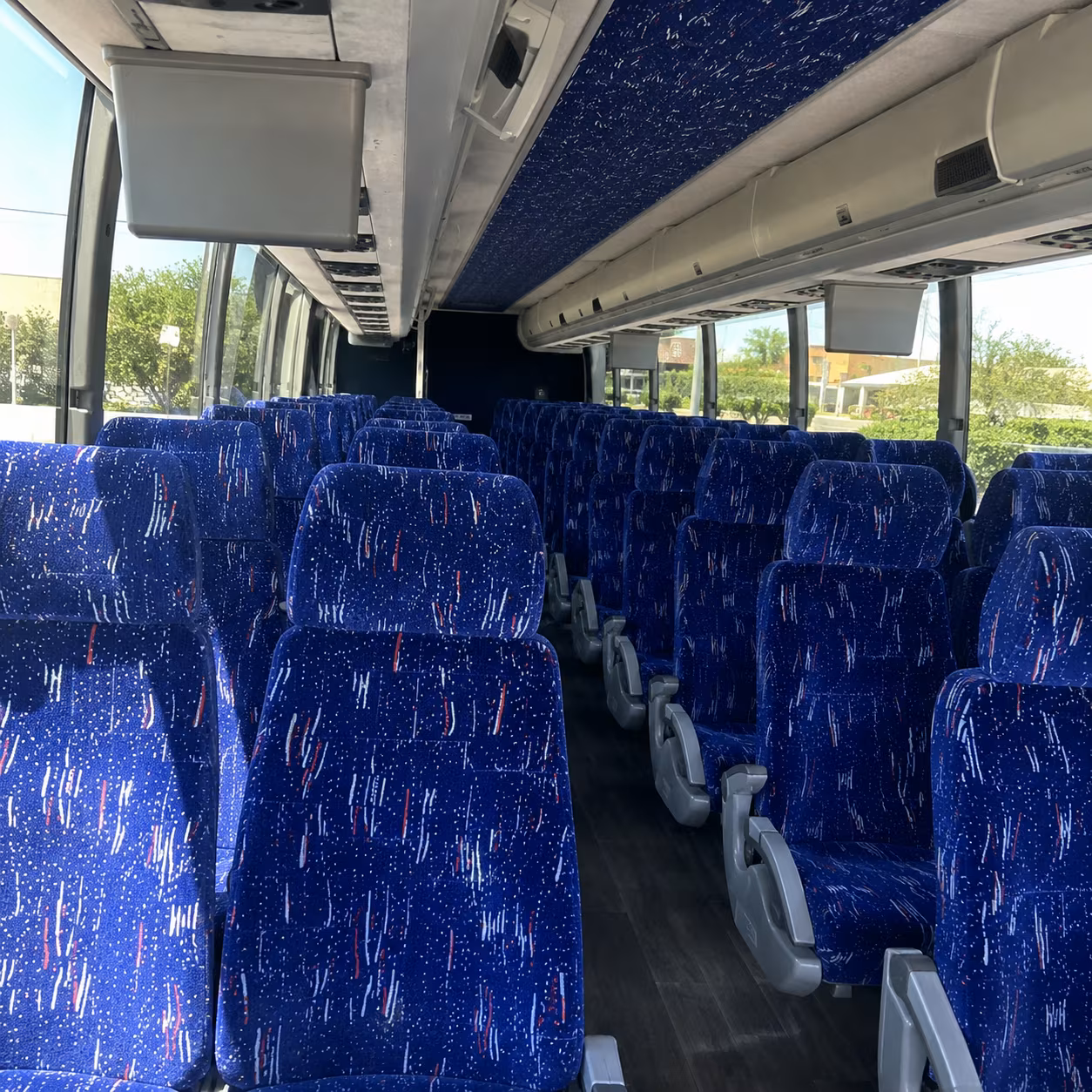 washington charter bus services inside